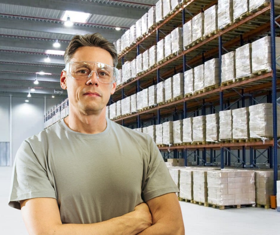 Auxiliar de almacén en bodega logística